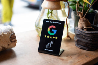 Google Review Stand